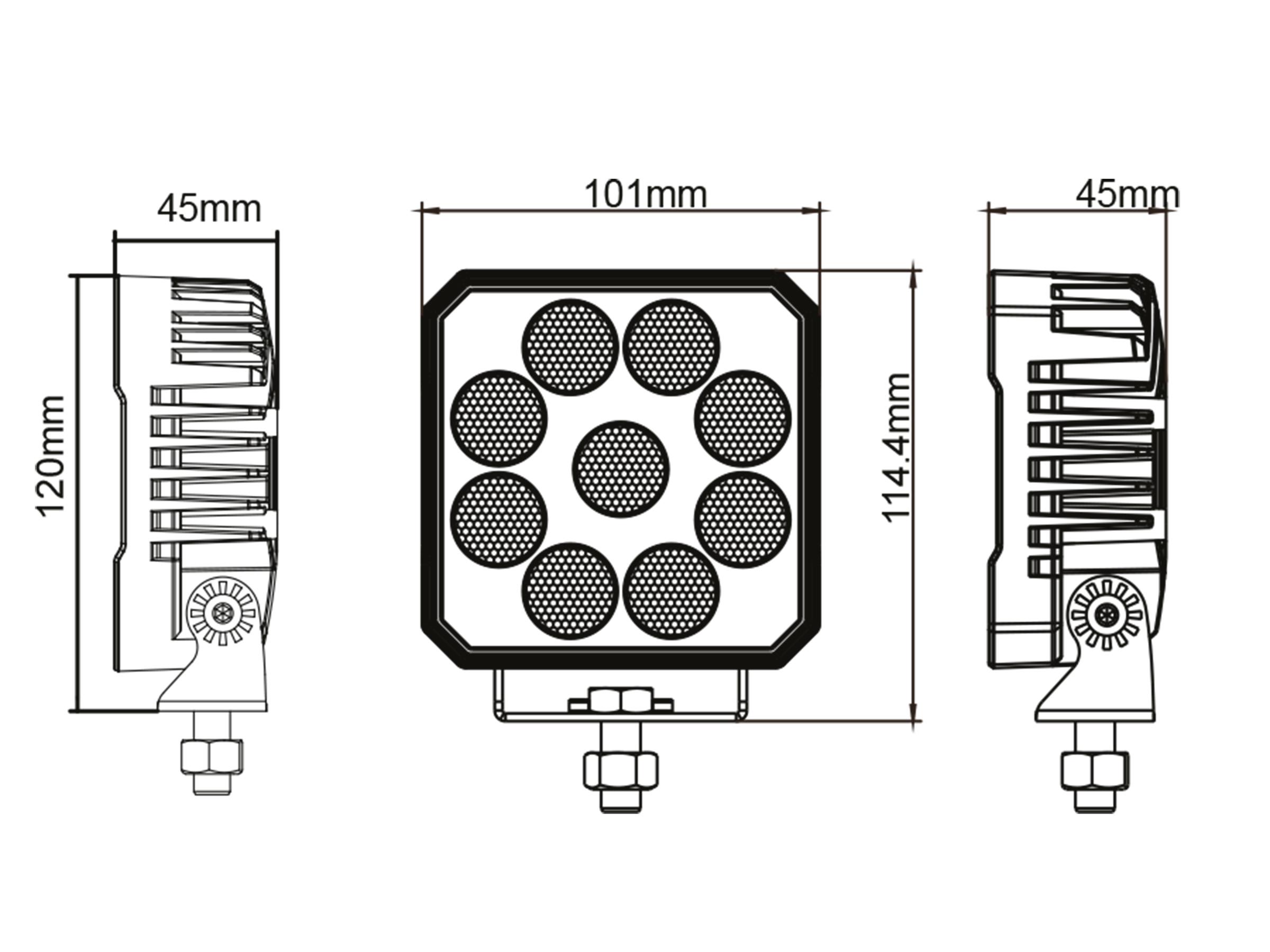 ENRICH LED WORK LIGHT 5200 LM - Image 8