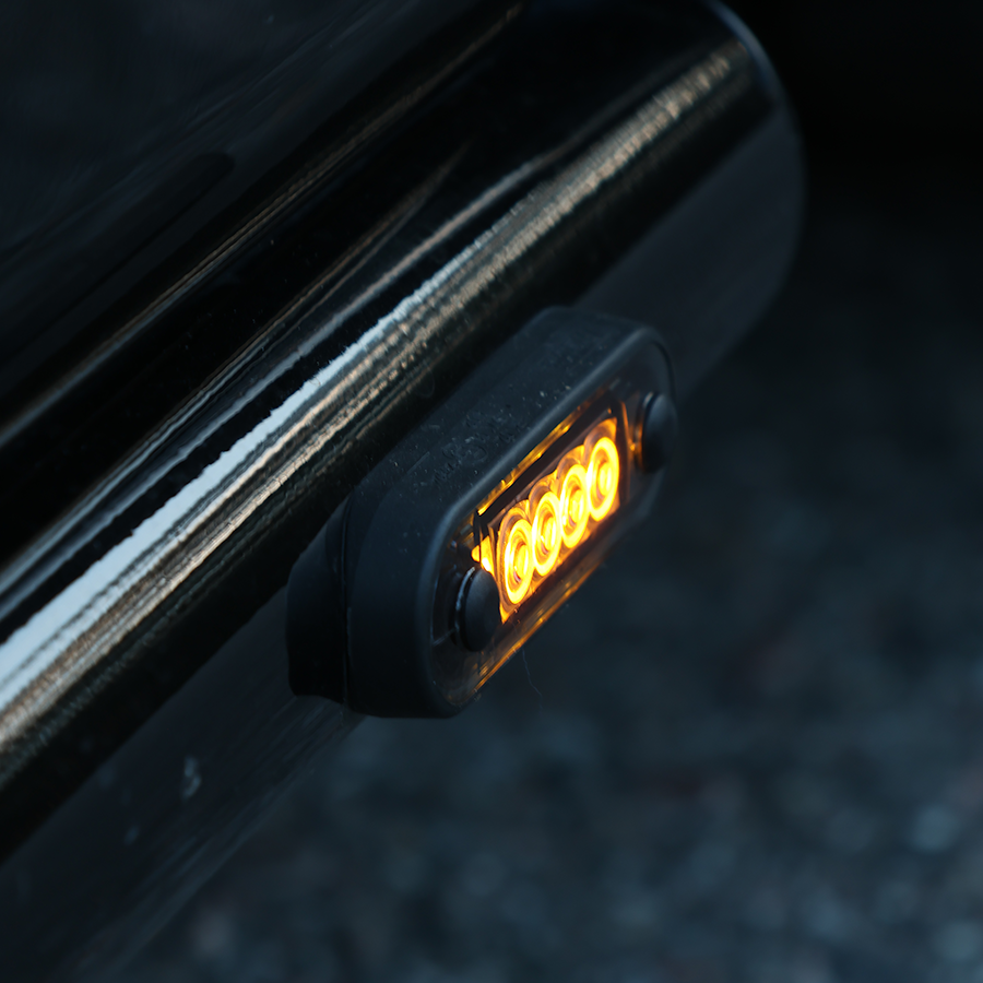 BRIODLIGHTS POSITION LIGHT DARK 84 MM YELLOW - Image 5