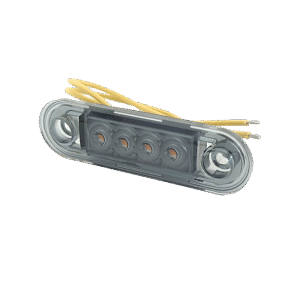 BRIODLIGHTS POSITION LIGHT DARK 84 MM YELLOW