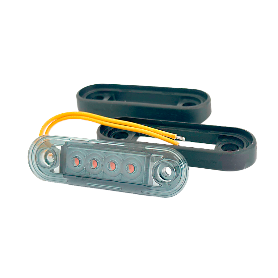 BRIODLIGHTS POSITION LIGHT DARK 84 MM YELLOW - Image 2