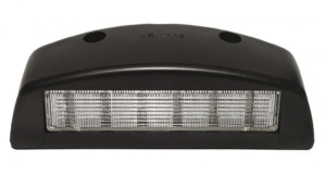 led licence plate number